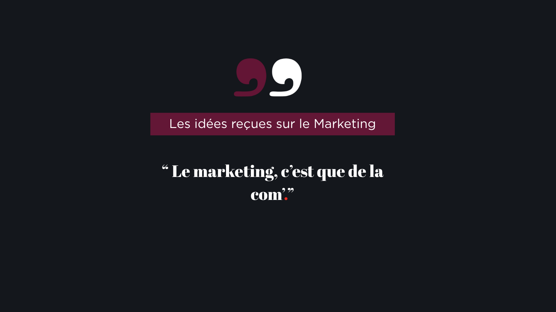 Maximiser votre impact sur le Marché